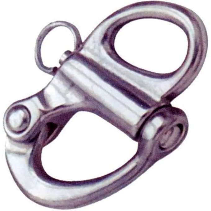 Goldenship Fixed Snap Harpsluiting 10 Eenheden Zilver 52 mm