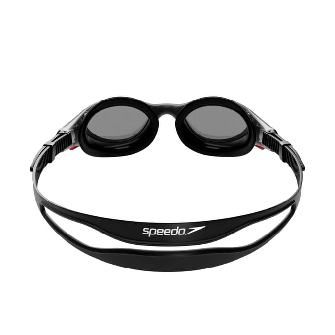 Speedo Uniseks Volwassene 2.0 Biofuse zwembril (Zwart / Rook)