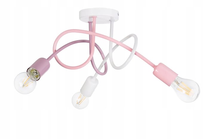 PASTI MULTI Kinder Hanglamp - 3xE27 - Pastelkleuren