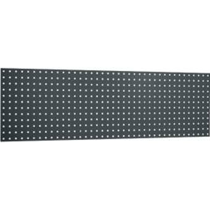 Geperforeerd paneel, voor montage, 1486 x 457 mm, antracietgrijs RAL 7016
