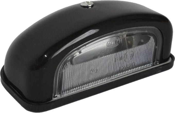 Hella kentekenverlichting rond klein