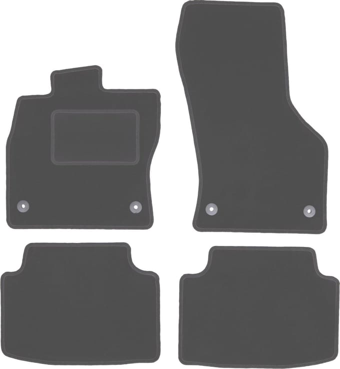 Grafiet automatten voor: Volkswagen Tiguan II crossover (2015-)