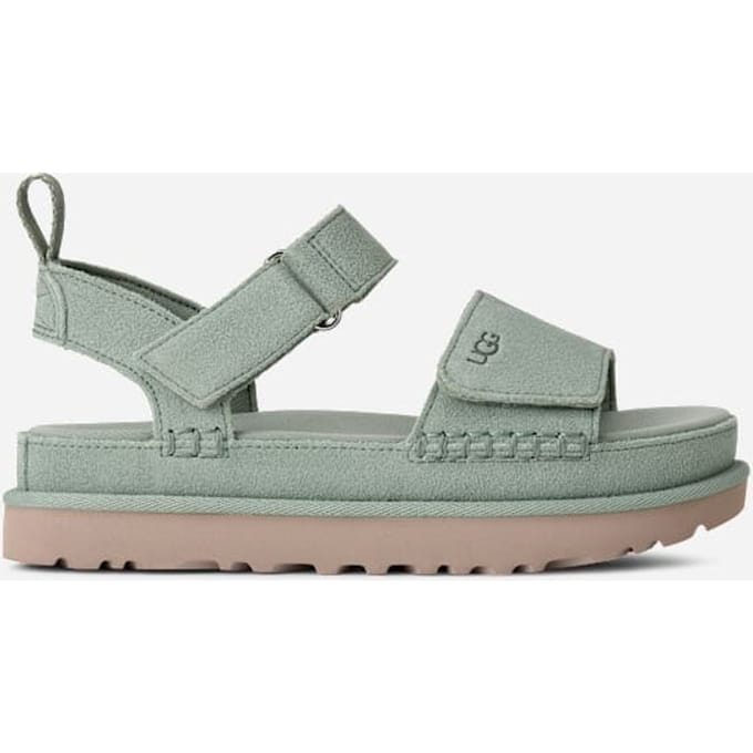 UGG® Goldenstar-sandaal voor dames  in Artichoke, Maat 37, Suede