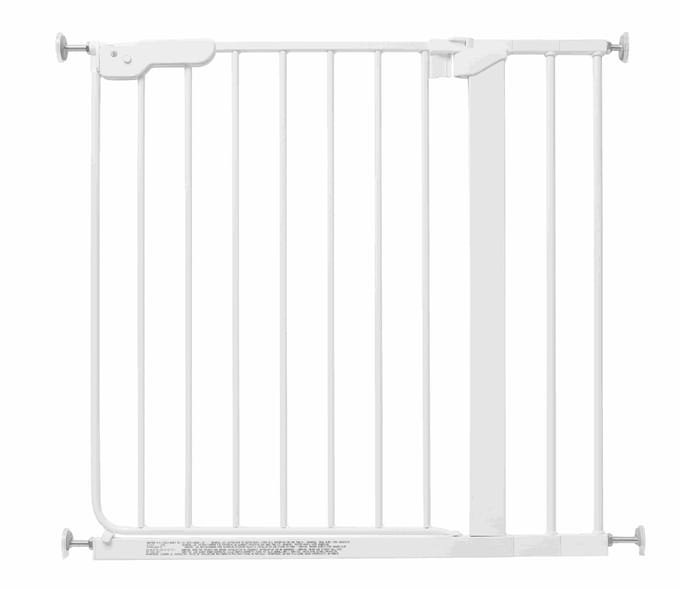 Babydan Danamic Traphekje zonder boren - 74 - 80 cm - Klembevestiging - Wit