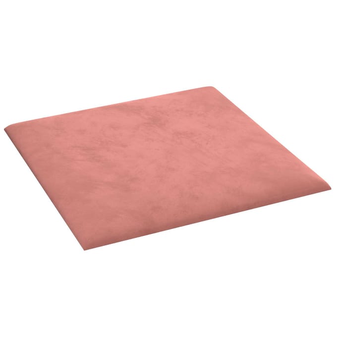 vidaXL - Wand - Hoofdbord - 12 - st - Roze - Fluweel
