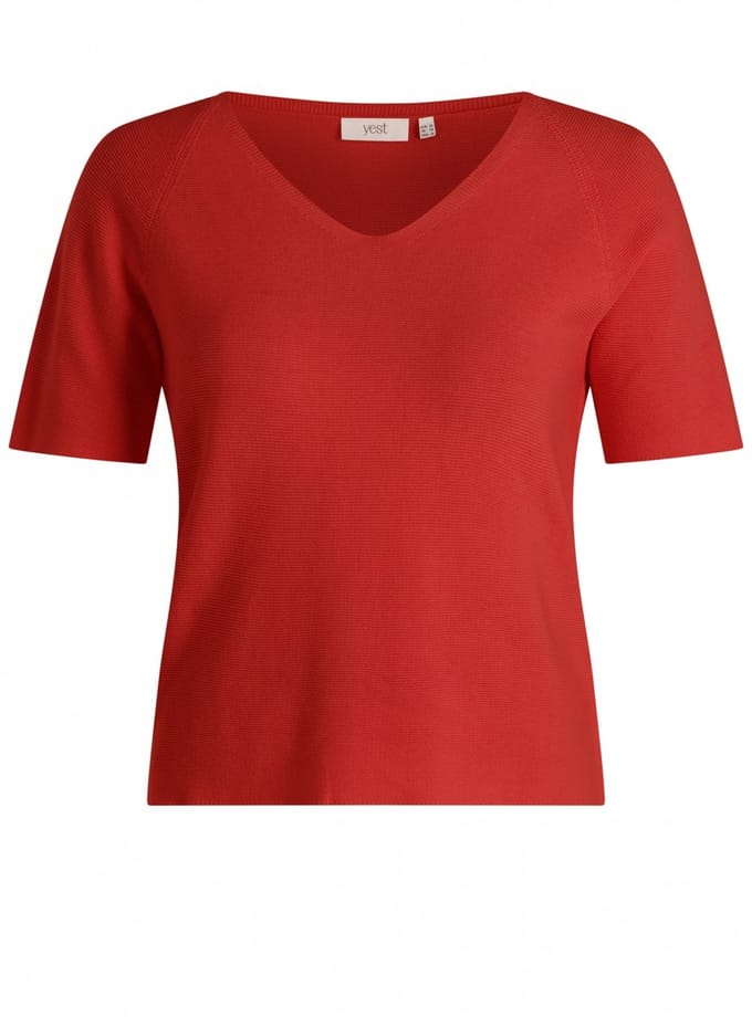 YEST Mandi Tops - Hot Red - maat 46