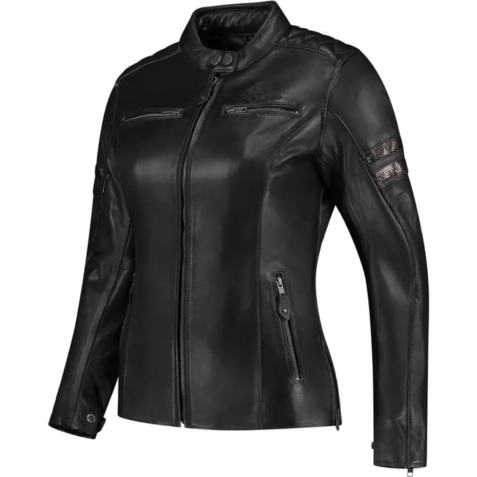 Leren motorjack voor vrouwen Rusty Stitches Jack Joyce V2