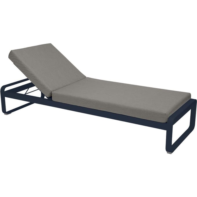 Fermob BELLEVIE Komfort - Ligbed - 92 abyssblauw - B8 taupegrijs