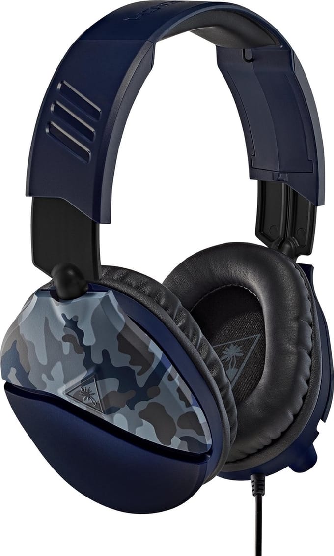 Turtle Beach Ear Force Recon 70 - Gaming Headset - Blauw Camo - Multi Platform