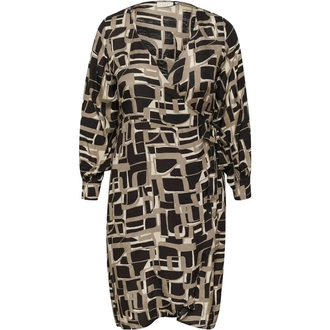 Kaffe Curve KCkanya Dress Dames Jurk - Maat 50