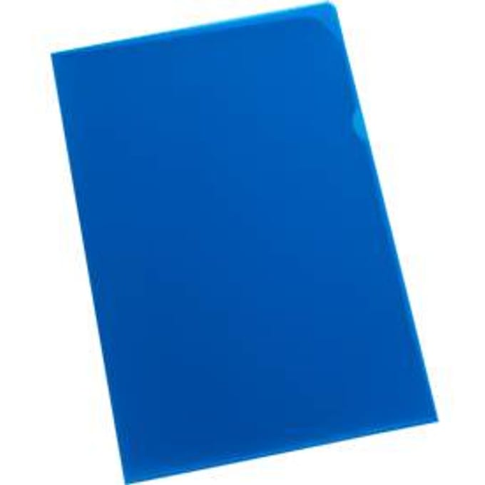 Schäfer Shop Select  zichtmap, A4, glad, 25 stuks, blauw