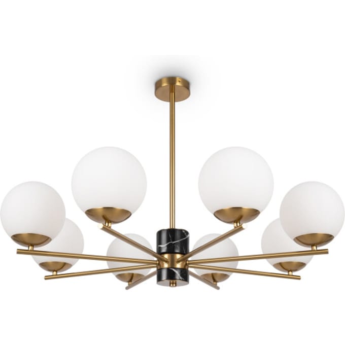 Maytoni - Hanglamp Marble - Messing - Ø81