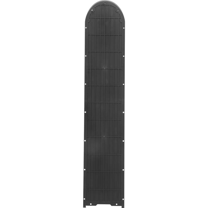 Couvercle de batterie de scooter électrique, plaque de protection antidérapante robuste pour compartiment de batterie Xiaomi black