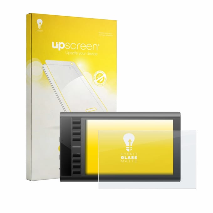 upscreen - Screenprotector voor Ugee M708 - Folie Beschermfolie Beschermglas matte