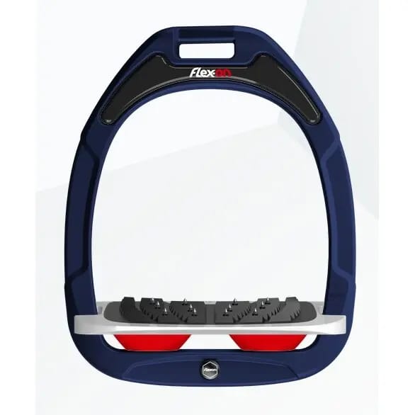 Ultra Grip Scheefgehangen Sporen Marine/Grijs/Rood Flex-On Green Composite