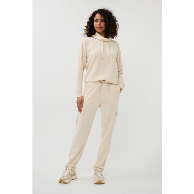 EsQualo Sweater Turtleneck Modal Ivory Maat: S | Sweaters Outlet | Dames | Beige