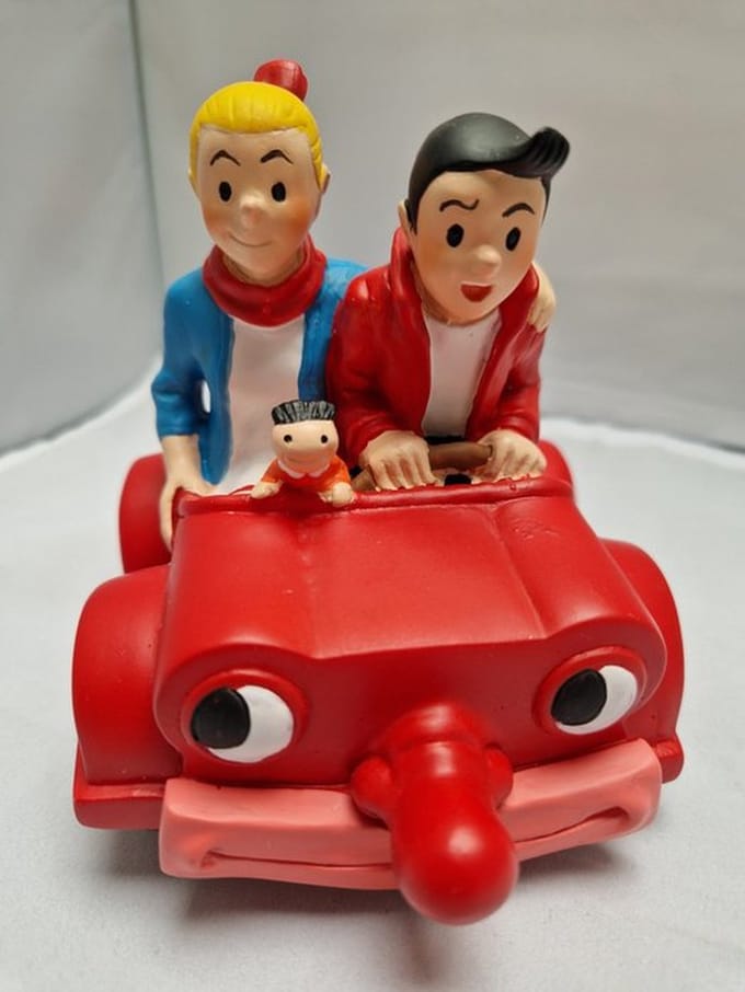 Suske en Wiske - VITAMITJE beeld rood autootje Parastone
