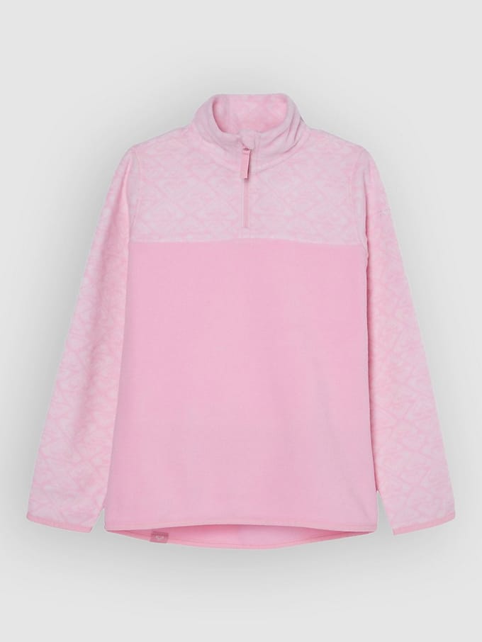 Roxy Whitecamp Half Zip Kids Sweater roze