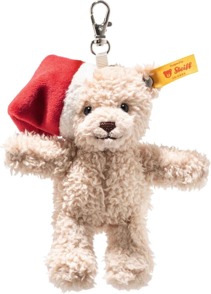 Steiff knuffel hanger Ben teddybeer Cosy Christmas kerstcadeau.