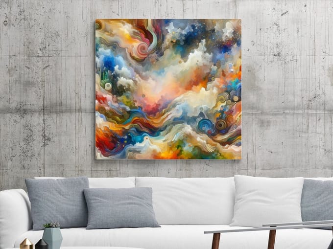 Kunstprint | Wanddecoratie | Dibond | 80 × 80 cm