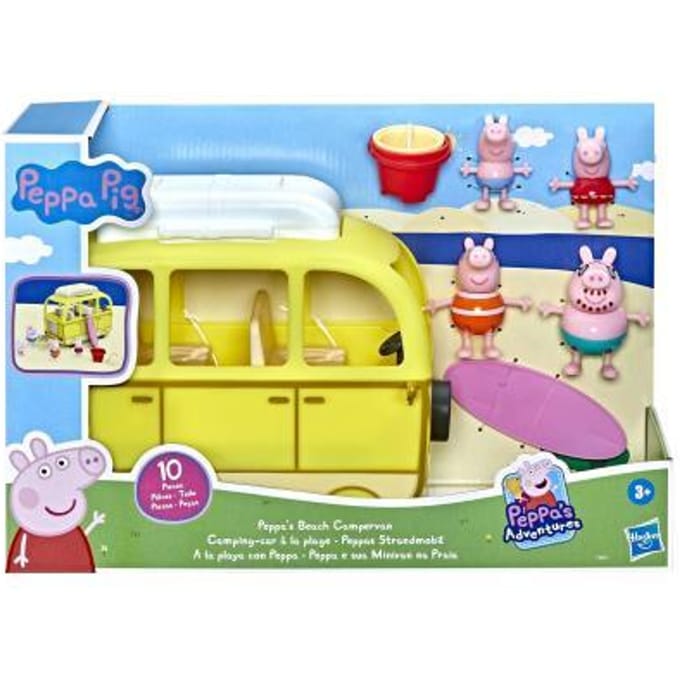 Peppa Pig: Peppa's Strand Camper - Speelfigurenset