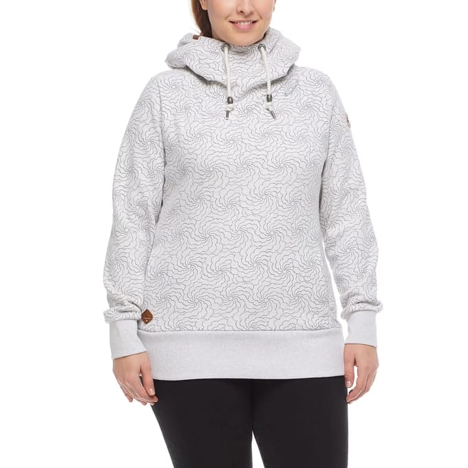 Dames Hoodie Ragwear Yoda Print Plus