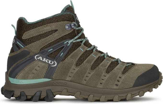 AKU Alterra Lite Mid GTX WS Wandelschoenen Dames Modder / Groen