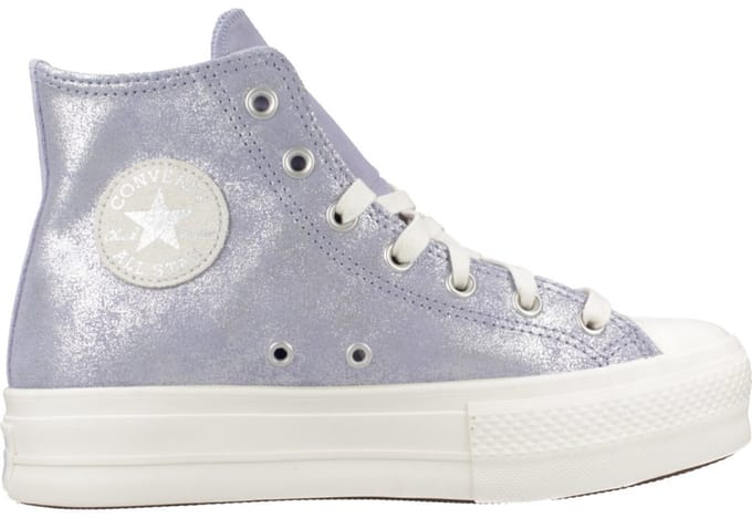 CONVERSE Chuck Taylor All Star Lift Platform Suede Shimmer Hi Violet 39 EU