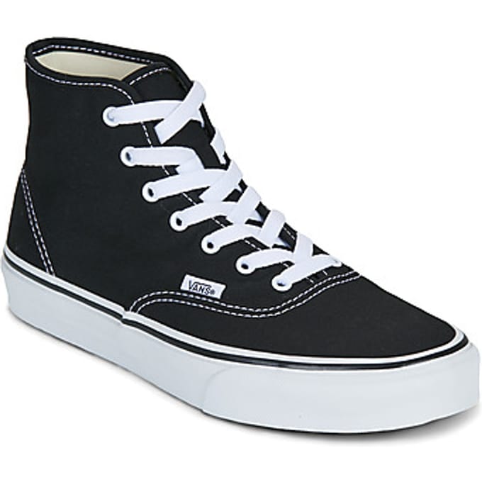 Vans Authentic Hi 2.0 Canvas Zwarte Sneakers