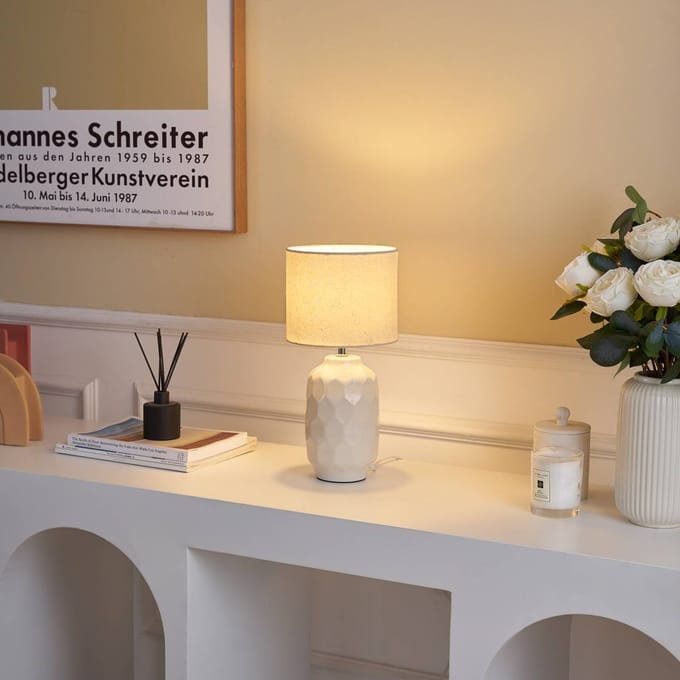 Paulmann Pauleen LED-tafellamp Charming Sparkle E14 max. 20W Crème