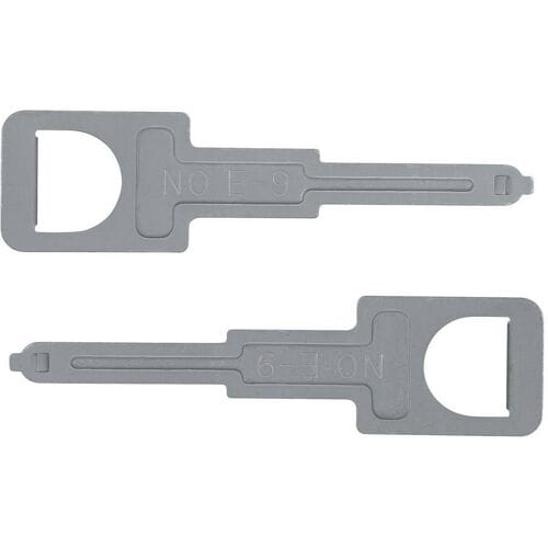 KS Tools 500.1385 Radio-ontgrendelingsgereedschap Clarion, 2-delig