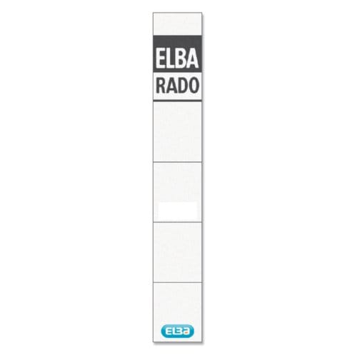 Elba Rado Plast rugetiket ft 2,4 x 15,9 cm, pak van 10 stuks