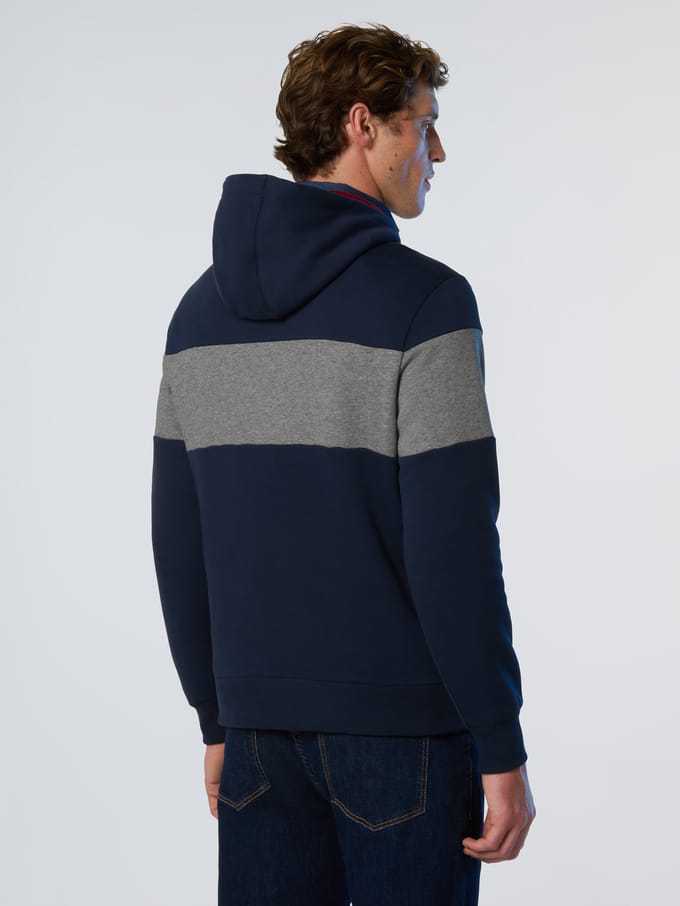 North Sails Hoodie Maxi streep