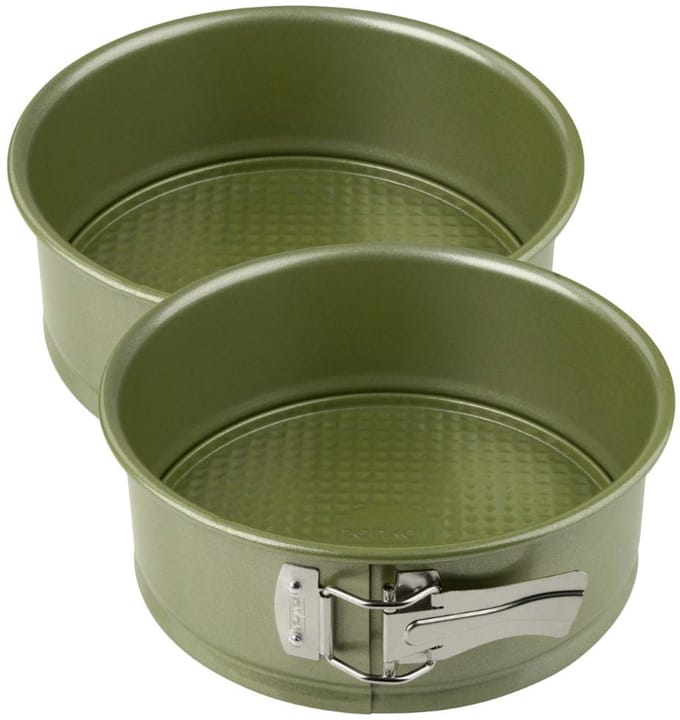 Set van 2 springvormen met scharnier 20 cm Zenker Green Vision