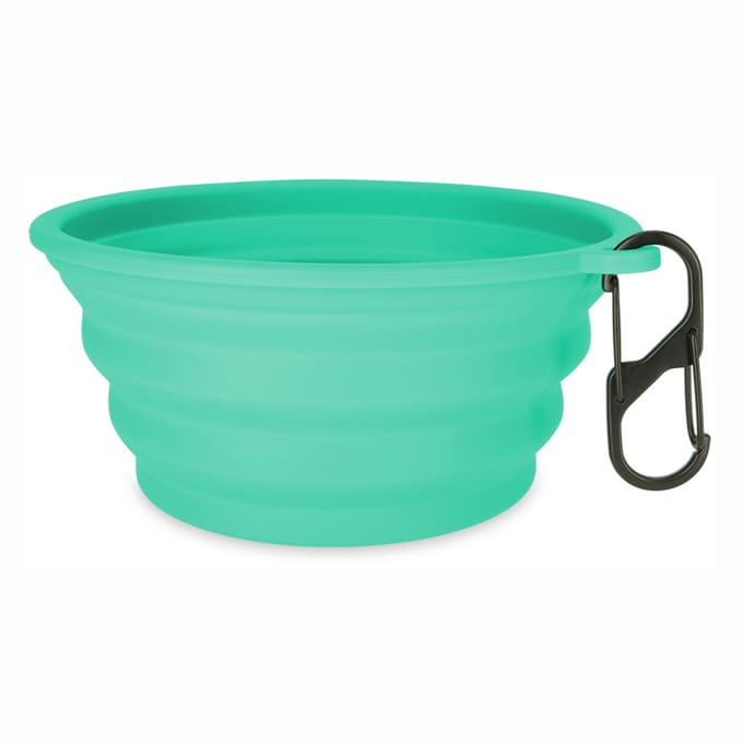 TIAKI Siliconen Reisbak, turquoise - 750 ml
