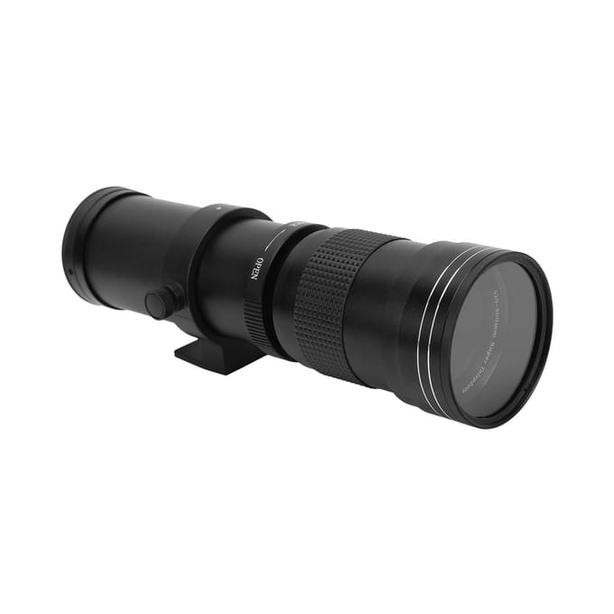 420-800mm F8.3-16 Superteleobjectief Handmatig Zoomobjectief voor Pentax PK Mount Camera black