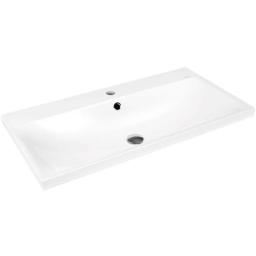 Kaldewei SILENIO countertop washbasin 3041 with 1 tap hole, 90 cm 904006013001