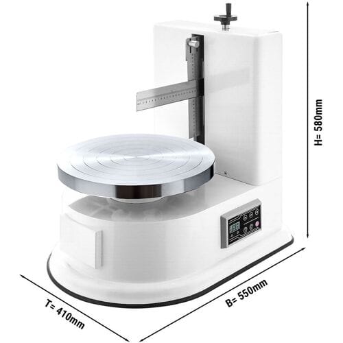 GGM Gastro Torten Glättungsmaschine - 60 Watt - Weiß