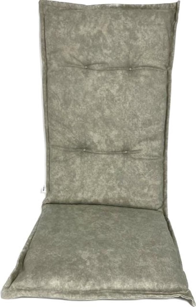 Madison Tuinstoelkussen hoge rug 50x123 cm Island light grey
