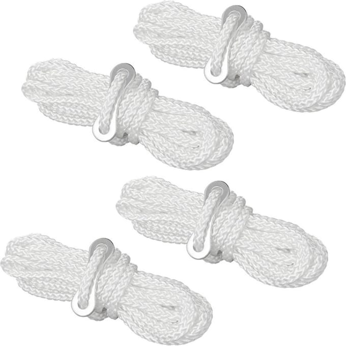 ProPlus Polyester scheerlijnen met aluminium spanners - 3 mm x 3 m - 4 stuks