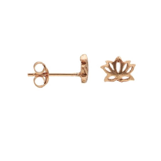 Karma Symbols oorbel M1725 XL Lotus