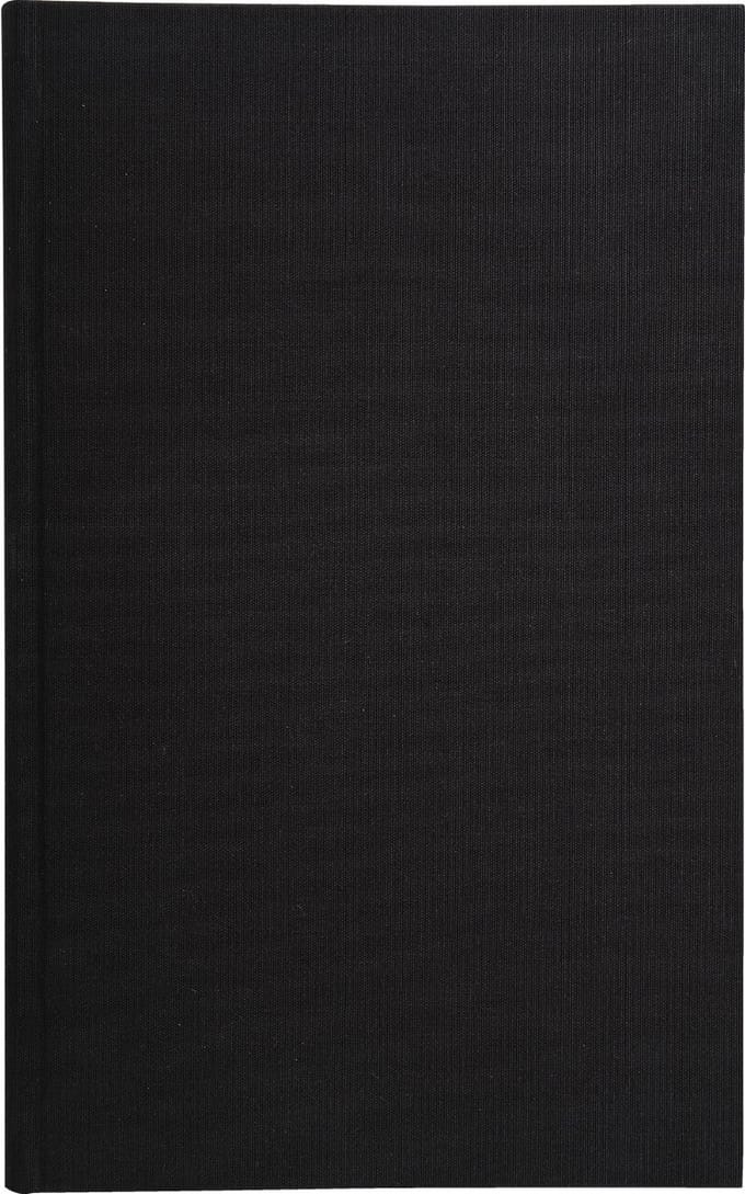 Exacompta Register 36x22,5cm gelijnd - genummerd- 200 blad - Zwart - 322E