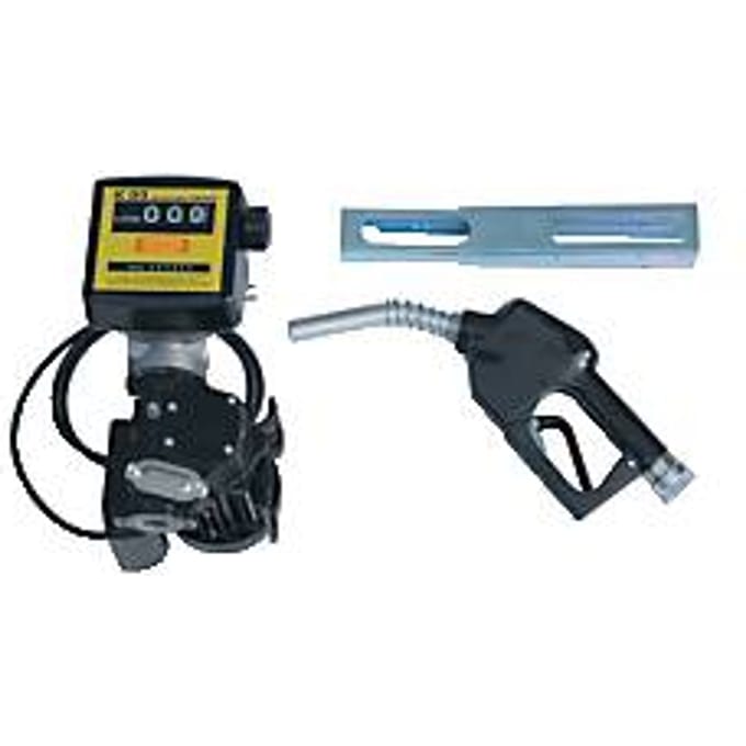 Elektrische pomp CEMO Cematic 56 K33 AZ, 230V, 56 l/min, zelfaanzuigend, teller, sproeier, 4 m vulslang