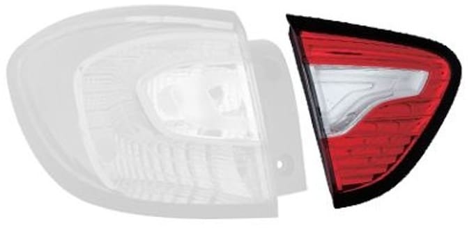 VanWezel 4386923 - Feu arrière gauche pour Renault Captur de 05/2013 à 2020
