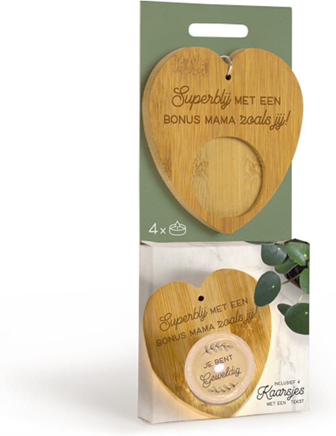 Verrassingskaarsje - bonus mama