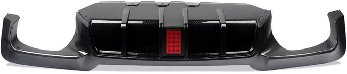 Achterbumper - Voor BMW E92/E93 335i M Sport 2007-2013 - Auto accessoires - Diffuser lip - Carbon Look