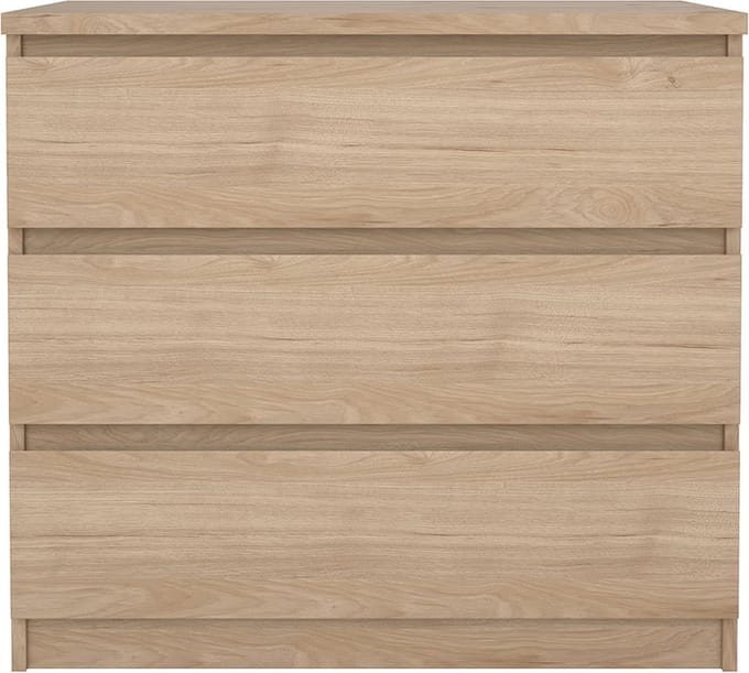 Naia kommode 3 lades eiken decor.