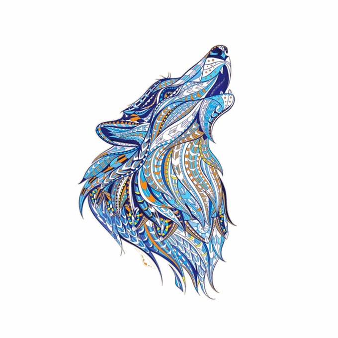 Legpuzzel Wolf - Puzzel