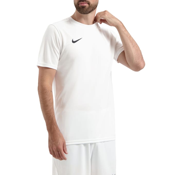 Nike Park VII SS Mannen Sportshirt Wit - Maat L