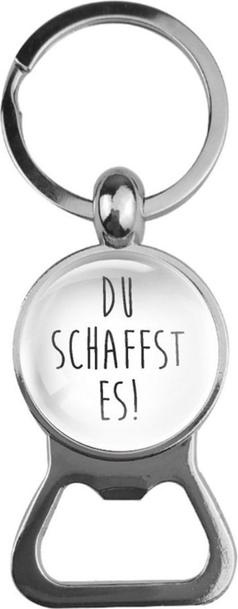Bieropener Glas - Du Schaffst Es